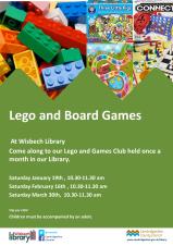 Lego and Board games