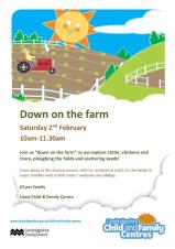 "Down on the Farm" at the Oasis Child & Family Centre