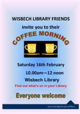 Library Friends Coffee Morning