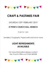 Craft & Pastimes Fair